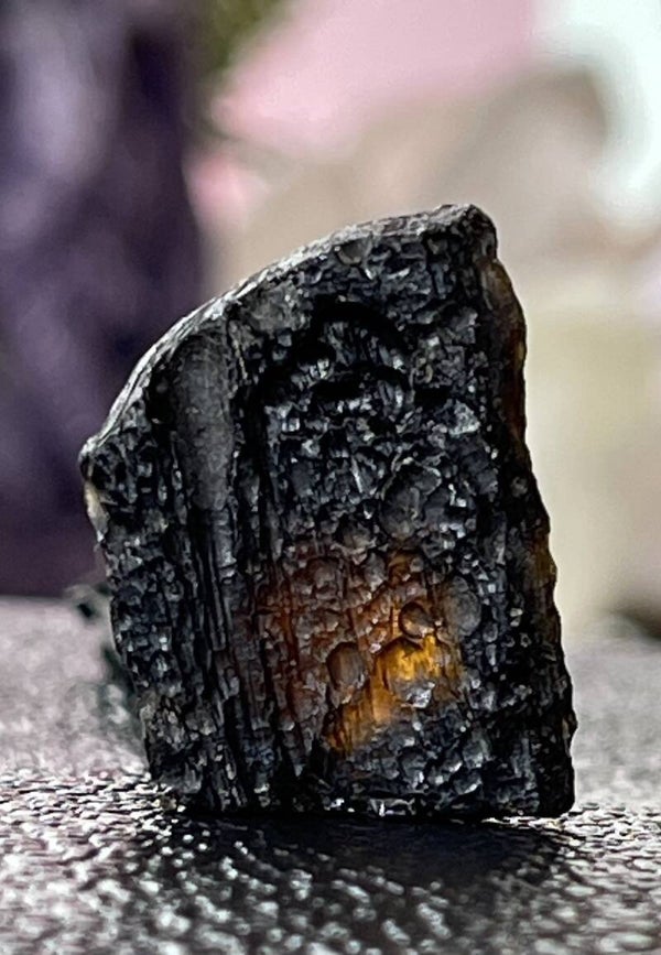 Tektiet uit Tibet ruw, klein