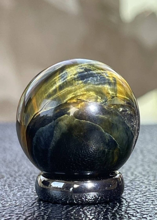 Tijgeroog bol, klein 2,9cm