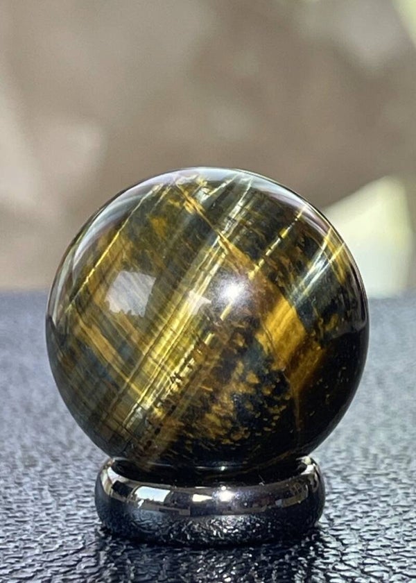 Tijgeroog bol, klein 3cm