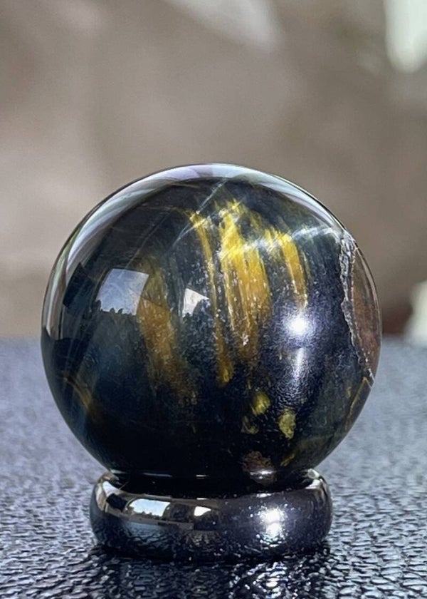 Tijgeroog bol, klein 3cm