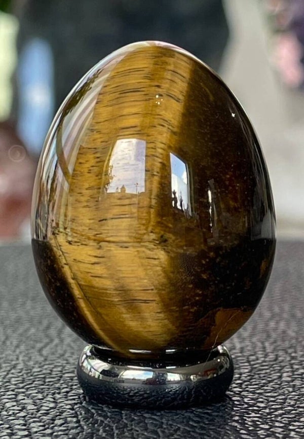 Tijgeroog ei, medium 4,5cm