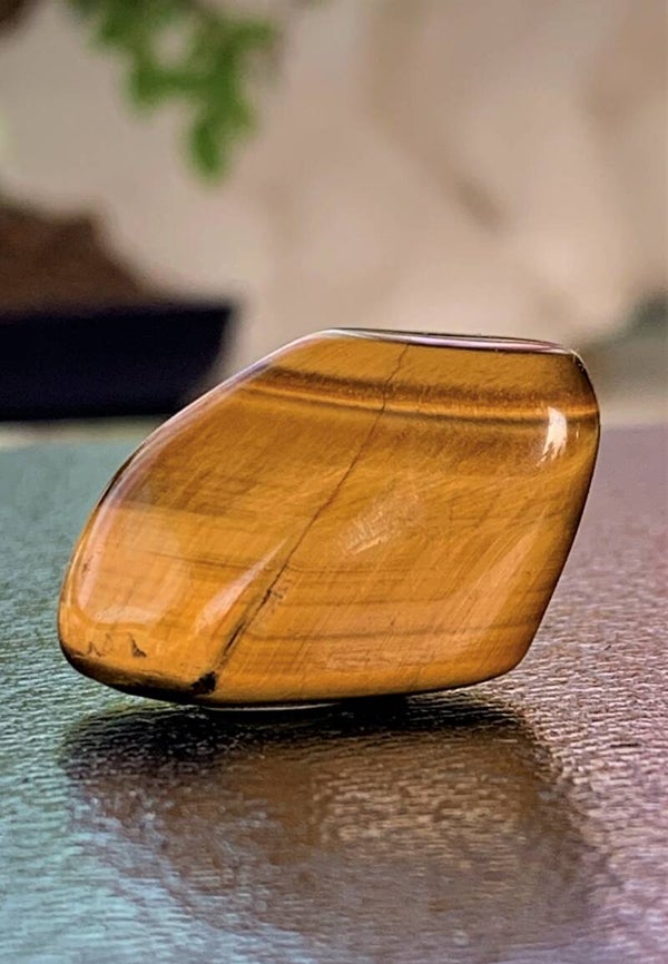 Tijgeroog trommelsteen