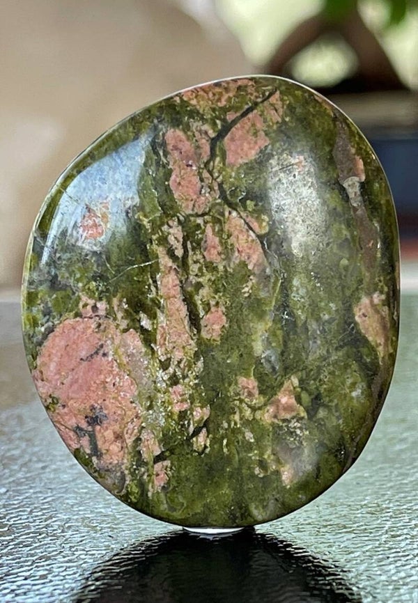 Unakiet knuffelsteen plat, groot