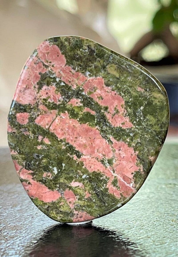 Unakiet knuffelsteen plat, groot