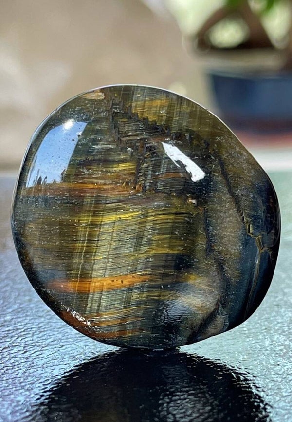 Valkenoog knuffelsteen plat, groot