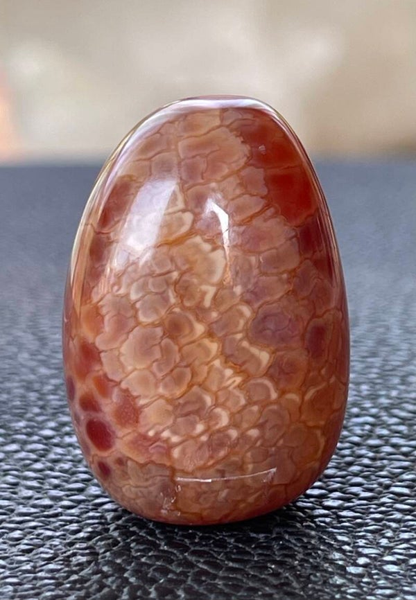 Vuuragaat trommelsteen, groot