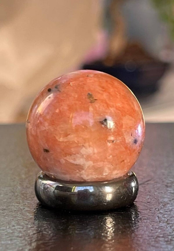 Vuurcalciet bol, heel klein 2,5cm