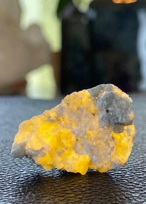 Werneriet uit Canada ruw (UV), klein