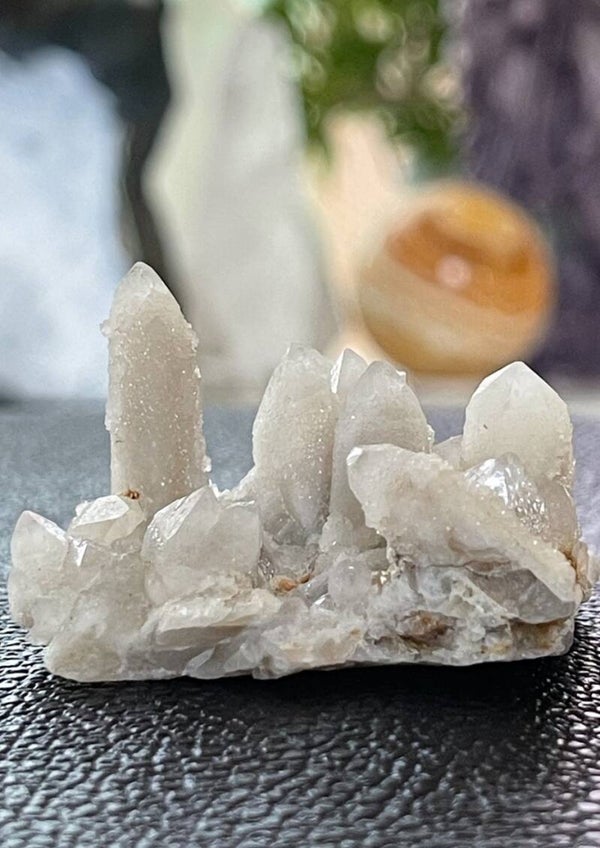Witches Finger Quartz of Heksenvinger kristal, cluster uit Zuid-Afrika ruw, klein