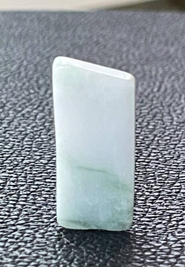 Jade wit knuffelsteen plat, klein