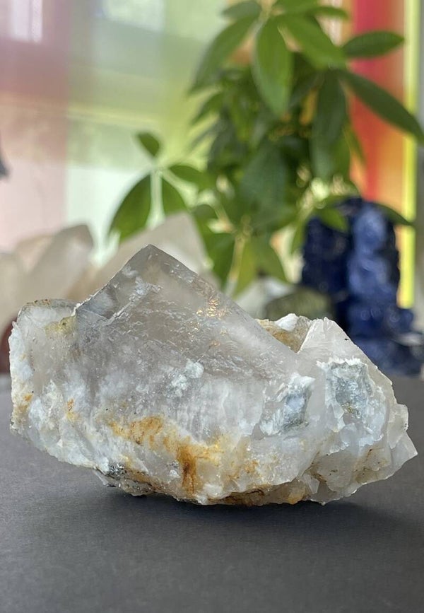 Witte Fluoriet uit Spanje ruw, medium