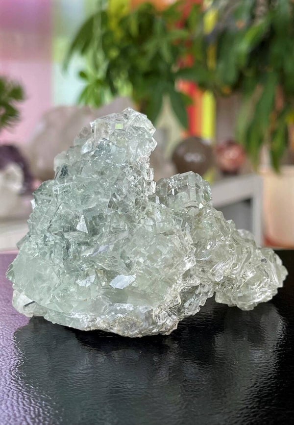 Witte Fluoriet ruw uit Chenzou Hunan China, groot