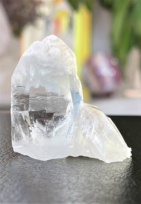 Witte Lodoliet Kristal punt