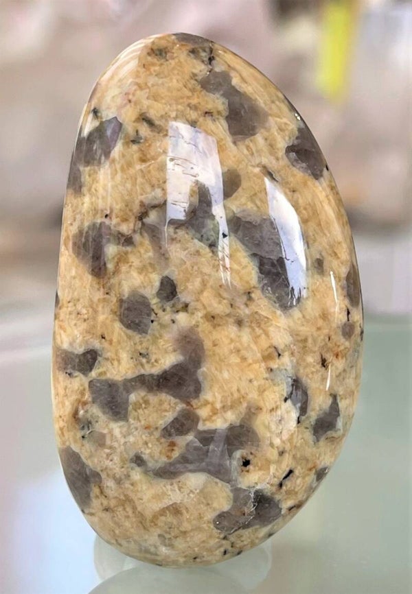 Zebra Veldspaat handsteen, medium