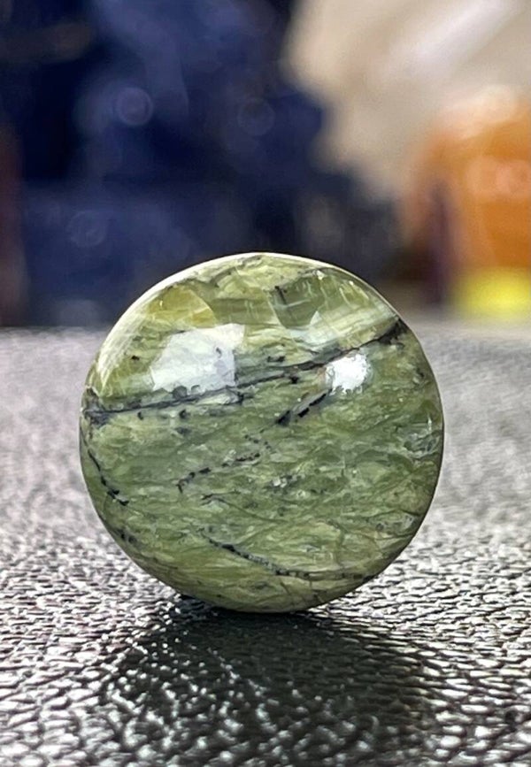 Swiss Opaal edelsteen cabochon rond, medium