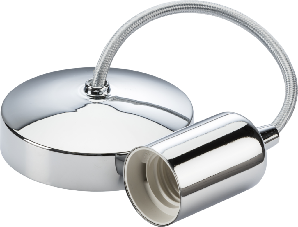 Knightsbridge oprawa wisząca E27 - chrom