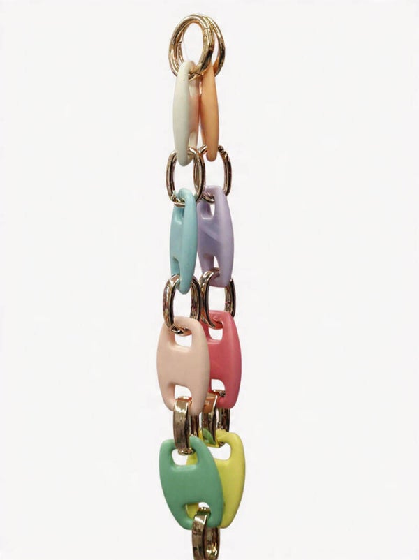 Catena per borse colori pastello