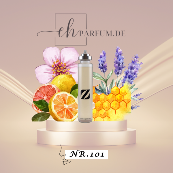 Olfazeta Unisexparfum Nr. 101 – 15 ml Nachfüllflakon (für 15 ml-Etui)