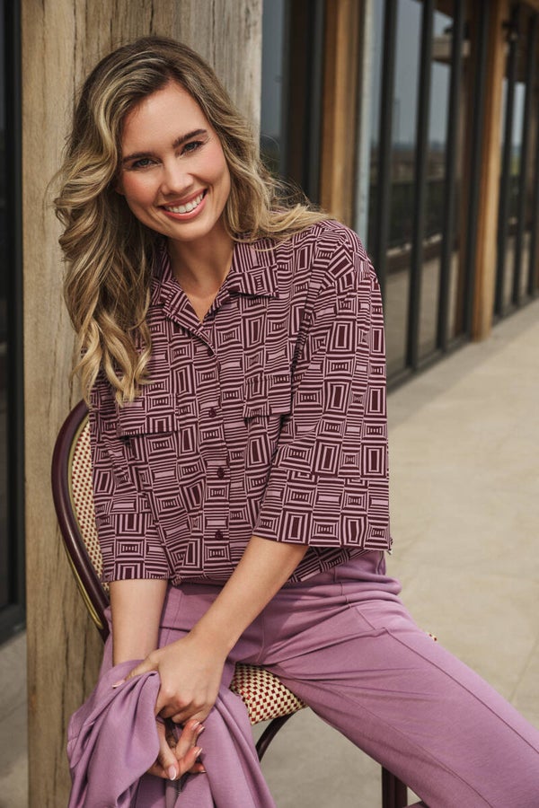 Zoso Cameron Blouse Bordeaux /
