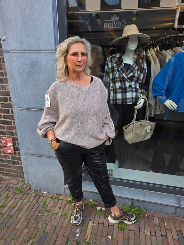 Wijde trui vleermuis