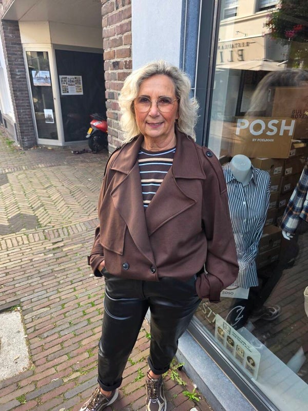 Jacket, bomber, vest, overslag
