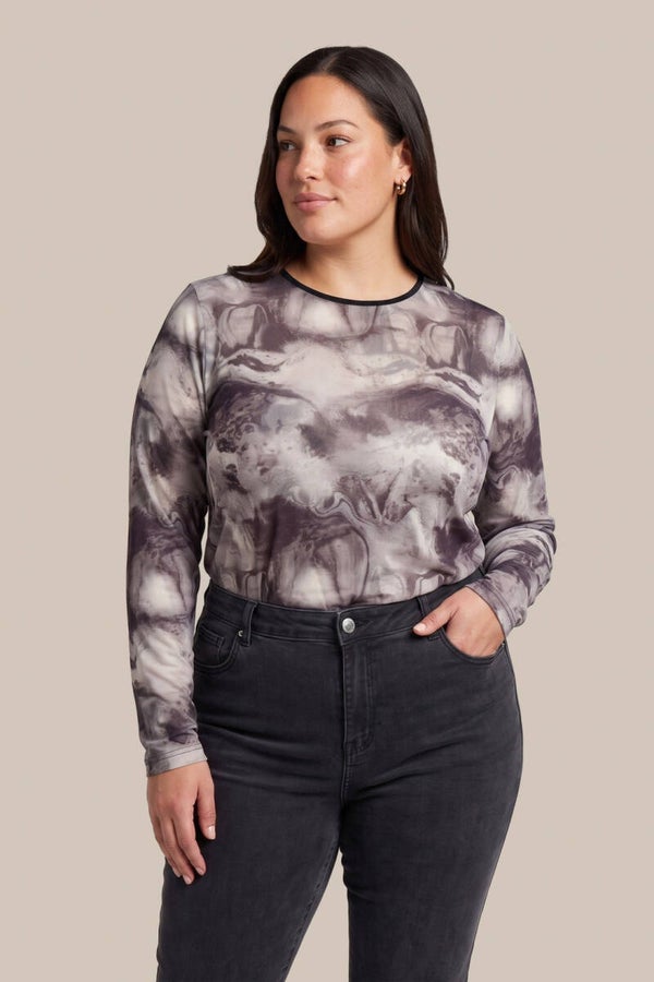 Exxcellent Olivia top bruin