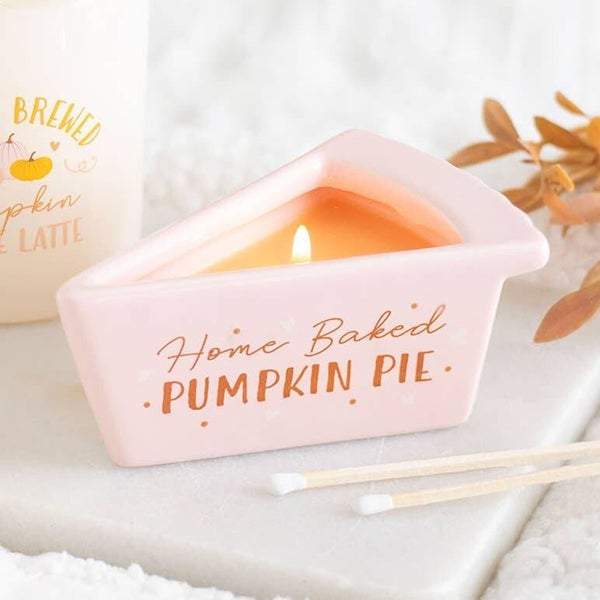 Herfstkaars pompoentaart