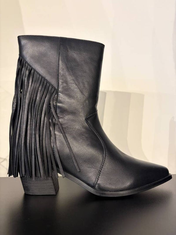 Bullboxer fringe laars zwart