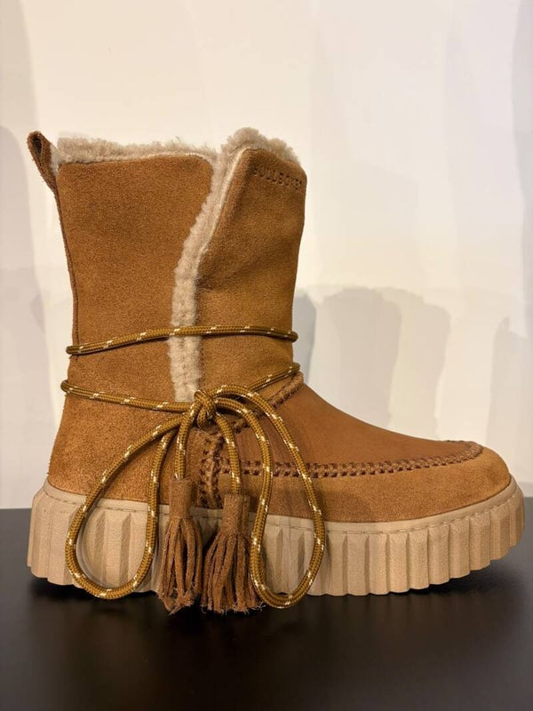Bullboxer suede camel