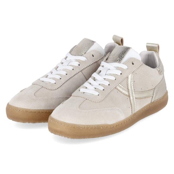 Low top sneaker bullboxer beige goud