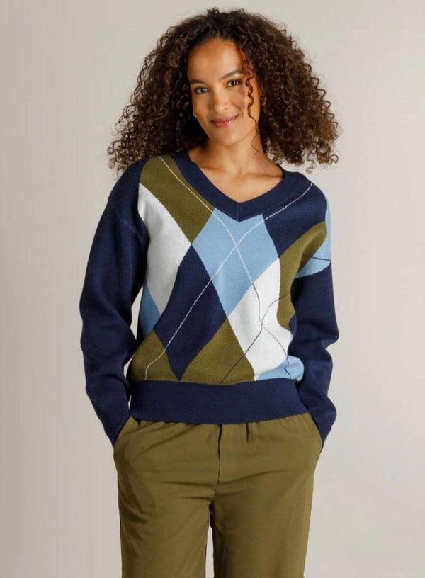 Ivy Beau Heidi dark blue / multicolor