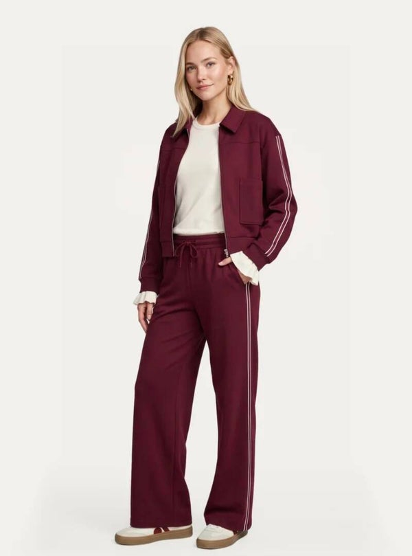 Cs the label Pathy broek bordeaux