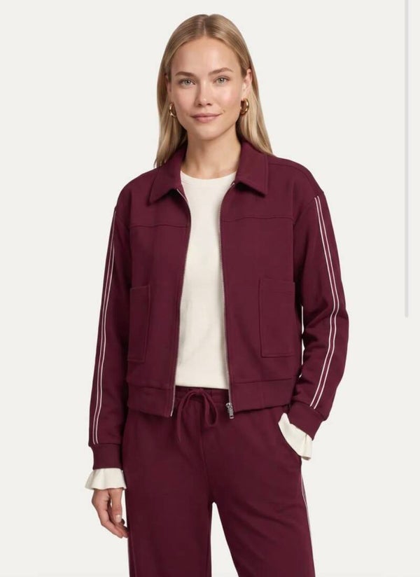 Cs the label Floor Jacket bordeaux