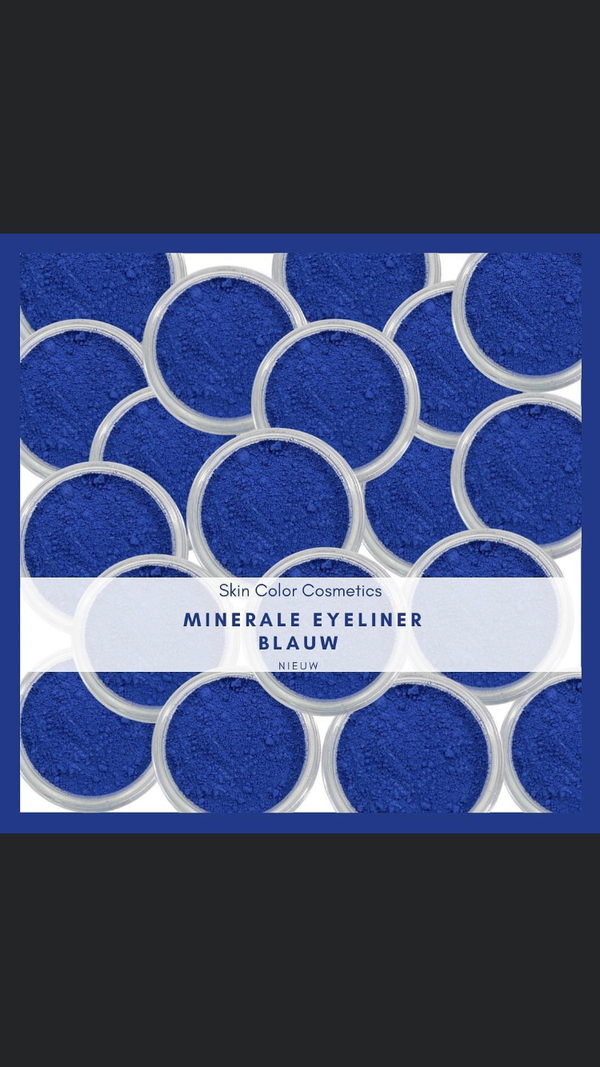 minerale eyeliner blauw