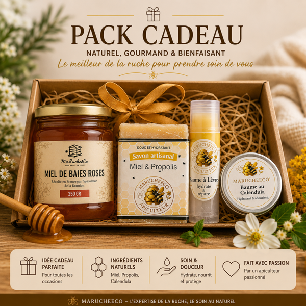 Pack Cadeau Bien-Être Marucheeco 🍯🐝