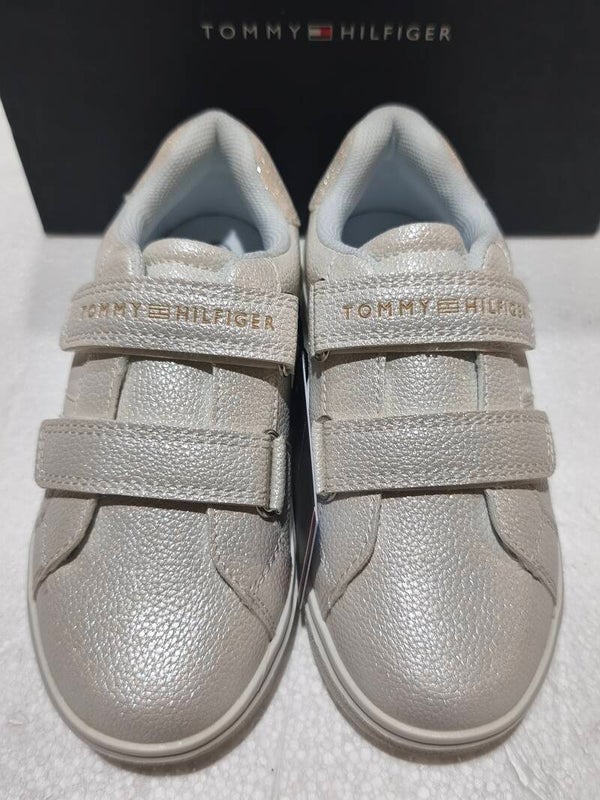 Sneakers Tommy Hilfiger Primi Passi – Effetto Perlato e Glitter