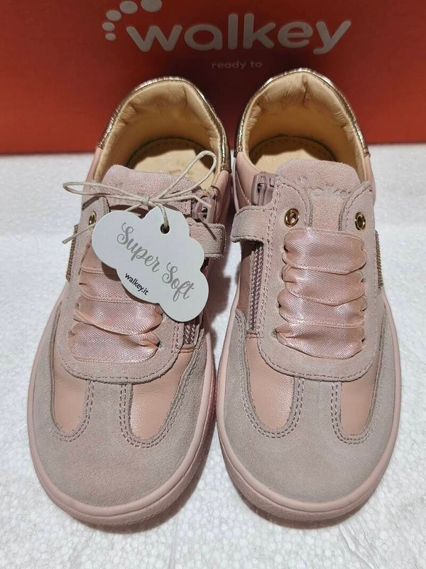 Sneakers Walkey "Super Soft" Primi Passi – Eleganza e Comfort in Rosa