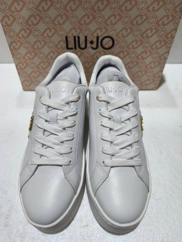 Sneakers Liu Jo Bianca e Oro Glitter