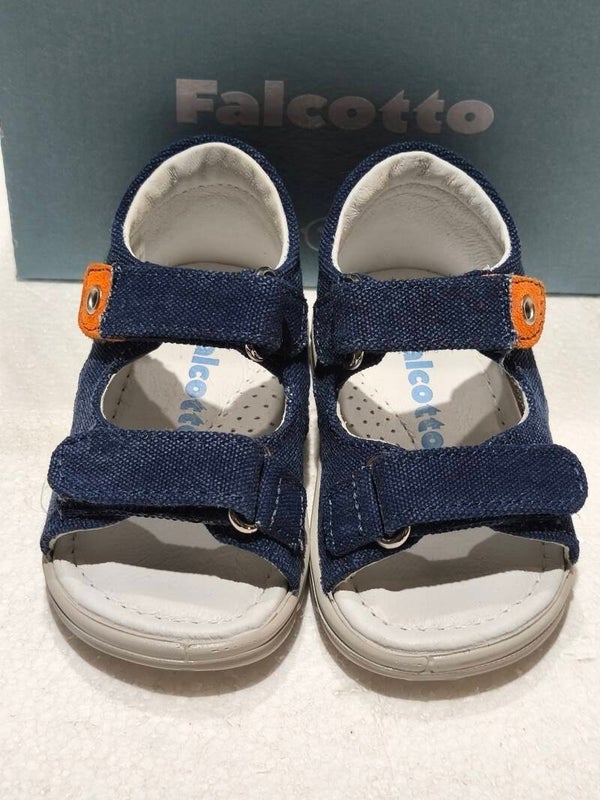 Sandalo primo passo Falcotto Denim Style bambino