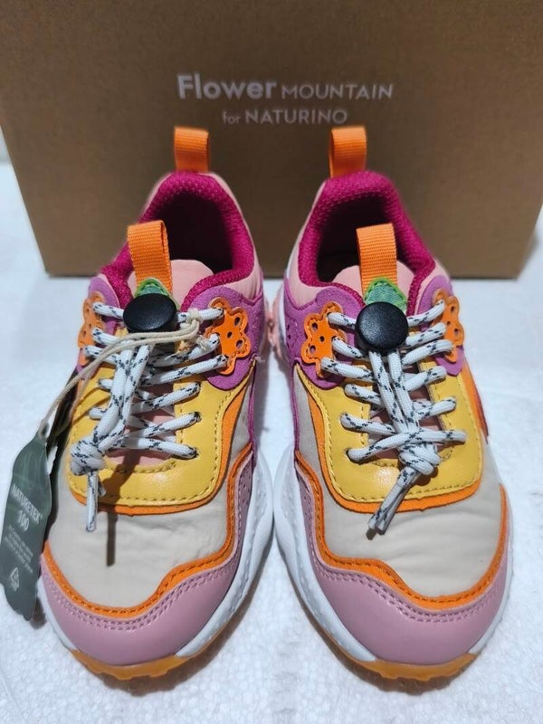 Sneakers Flower Mountain Multicolor in Tessuto Tecnico bambina