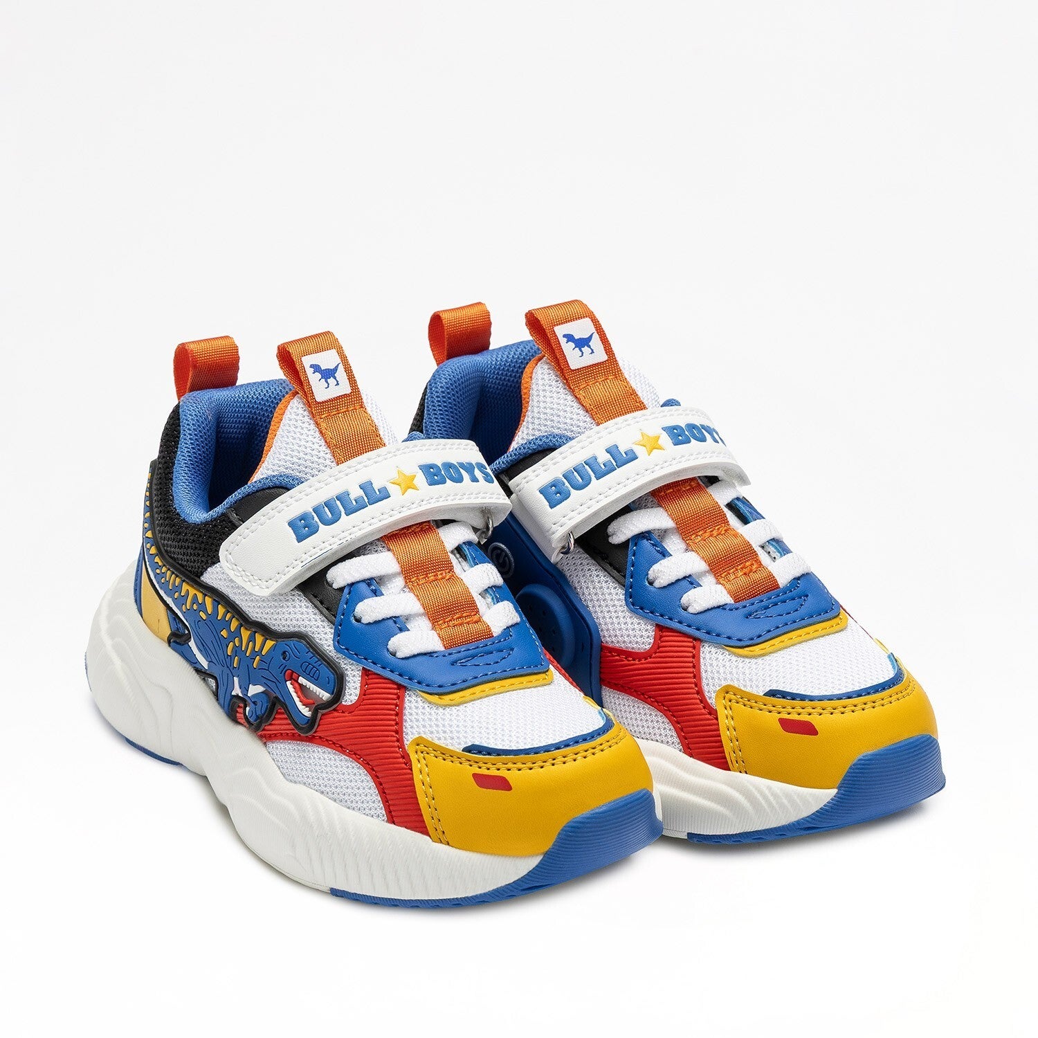 SNEAKERS BULL BOYS "JUNGLE REX" DNAR5115B00MU01 con Luci e Dinosauro