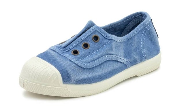 SNEAKERS SLIP ON NATURAL WORLD