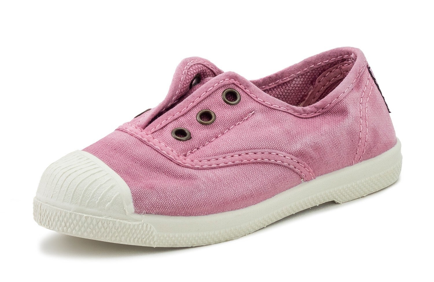 SNEAKERS SLIP ON NATURAL WORLD ROSA E MOSTARDA