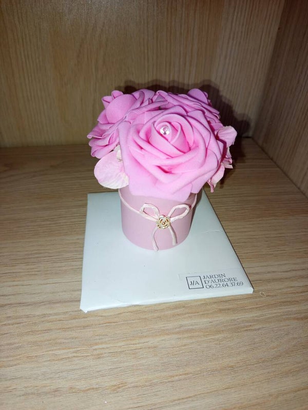 🌸 Composition Florale Rose Éternelle 🌸