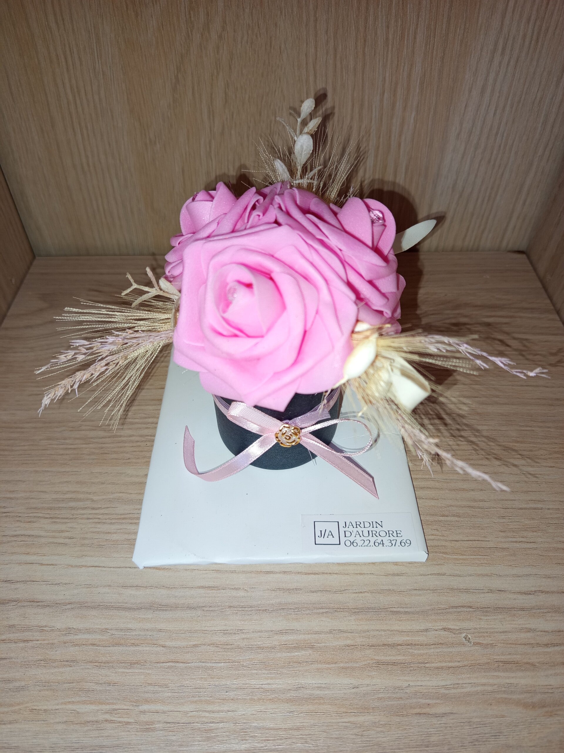 🌸 Composition Florale Rose Éternelle 🌸