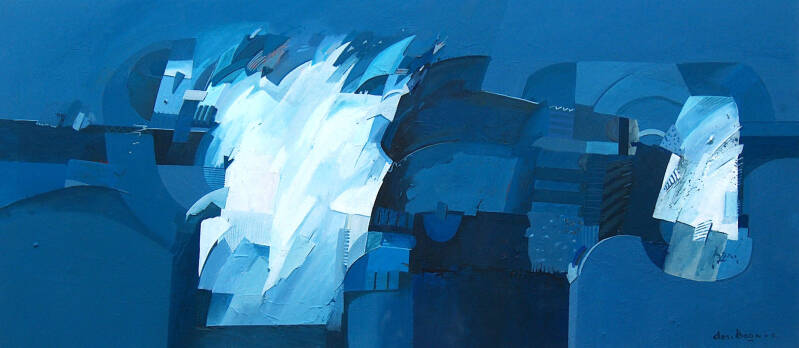 1782 acryl op linnen 55 x 125