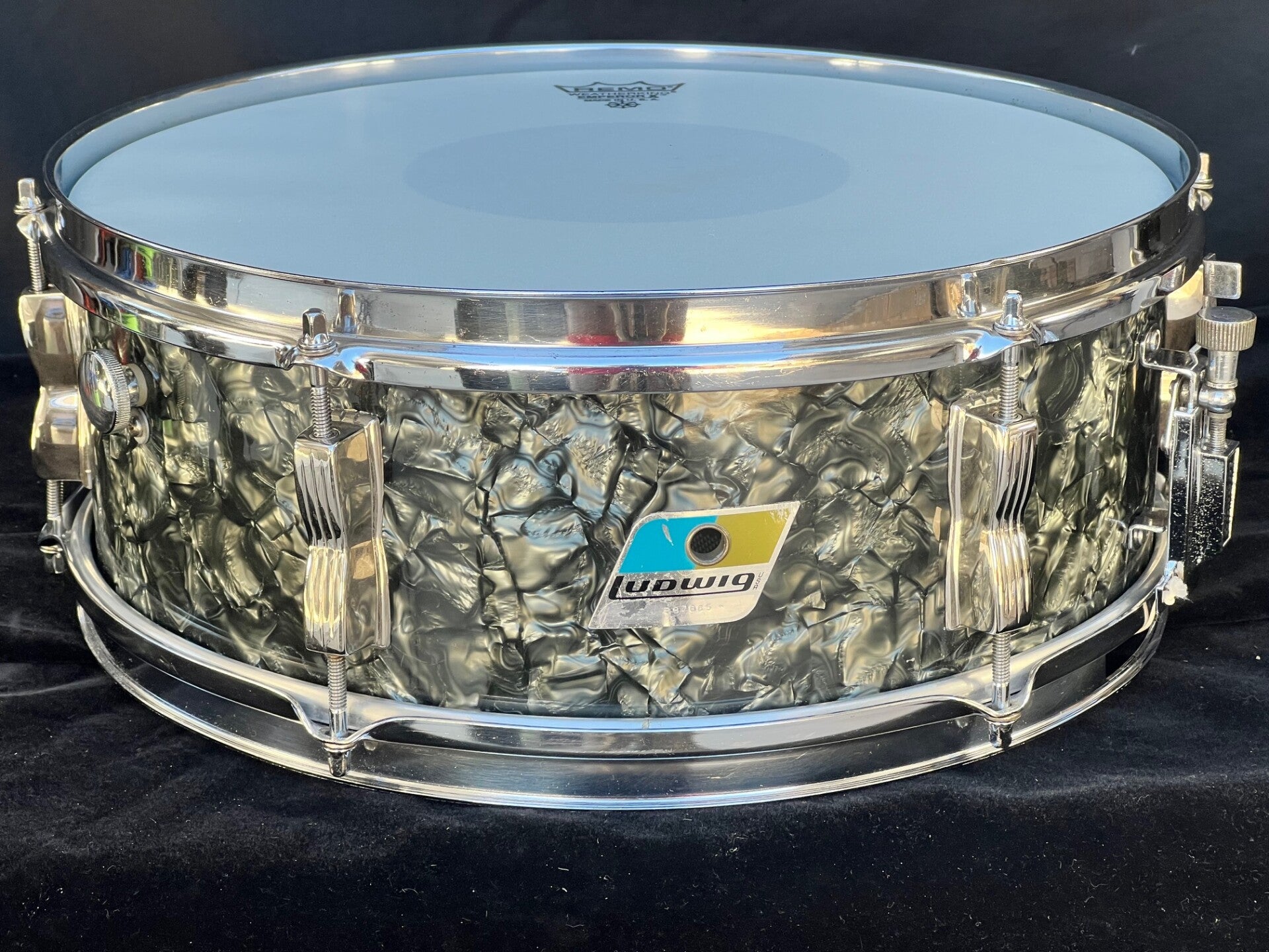 1971 Ludwig blue & olive
