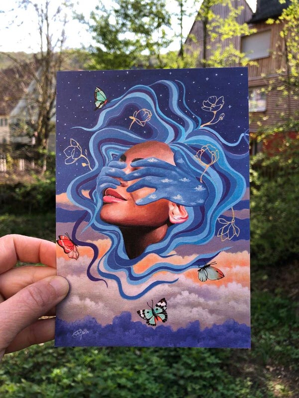 Postcard- Free shipping Germany