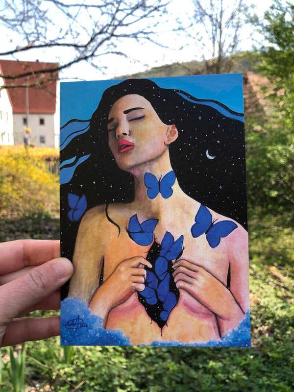 Postcard- Free shipping Germany