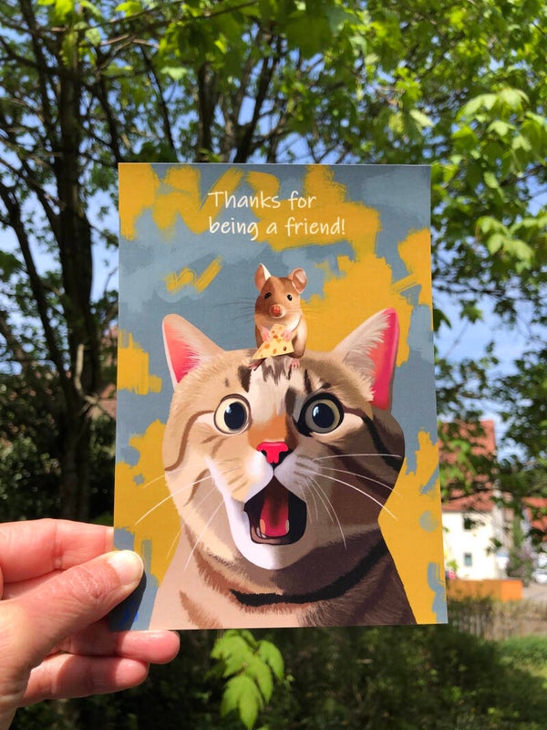 Postcard for your best friend